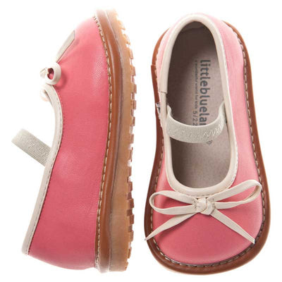 Alyssa Squeaky Shoes In Salmon