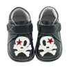 Black Skull Boy Shoes