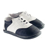 Brogue Navy White Toddler shoes