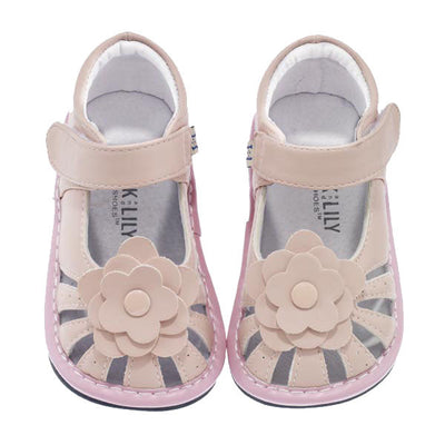 Pink Flowered Sandal