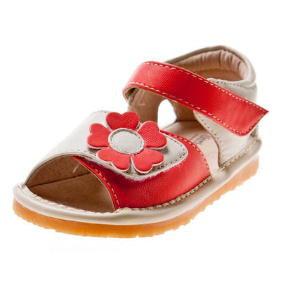 Gretel Girls Sandals In Salmon