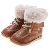 Jacob Squeaky Toddler Boots In Tan