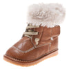 Jacob Squeaky Toddler Boots In Tan