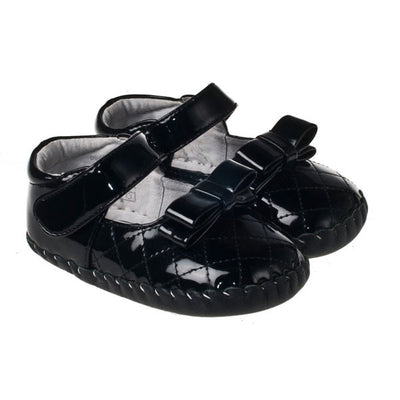 Jasmin Black Soft Sole Shoes