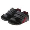 Jasper Soft Sole Boys in black and red