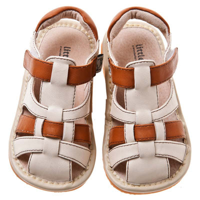 Jett Squeaky Sandals In Tan