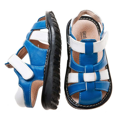 Jett Squeaky Sandals In Blue