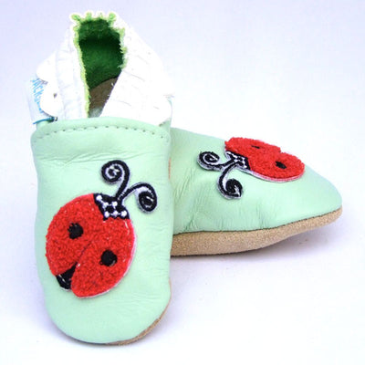 Ladybug Baby Shoes