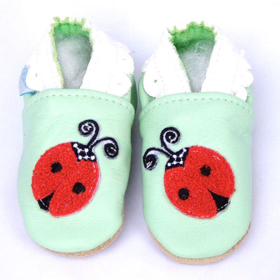 Ladybug Baby Shoes