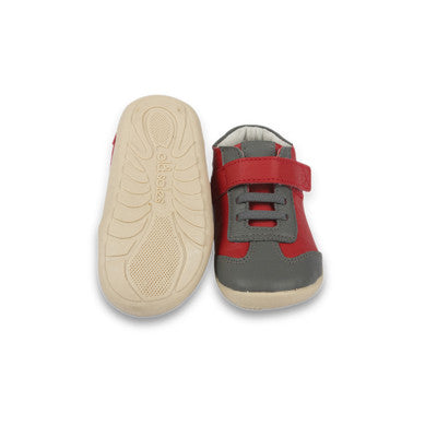 Lift Kids Shoes In Red and Grey