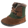 Logan Soft Sole Boots In Green