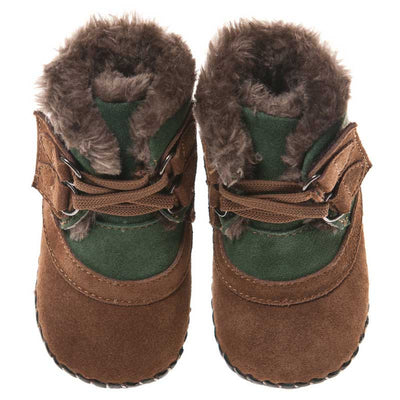 Logan Soft Sole Boots In Green