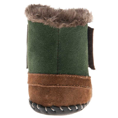 Logan Soft Sole Boots In Green