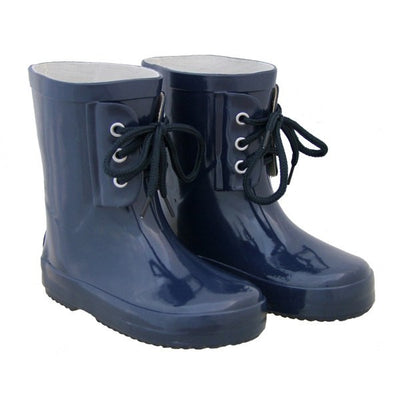 Flexisole Gumboots Navy Laces