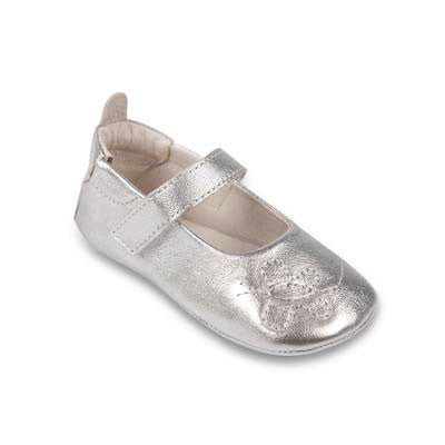 Silver Butterfly Mary Janes