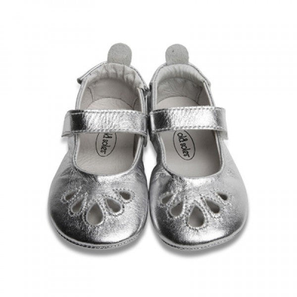 Petal Ballet Flat Silver