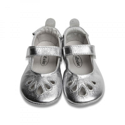Petal Ballet Flat Silver