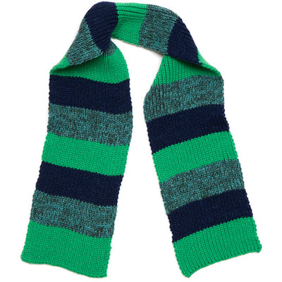 Oobi striped beanie and scarf set