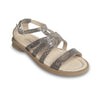 Sahara Sandals in Brown Snake