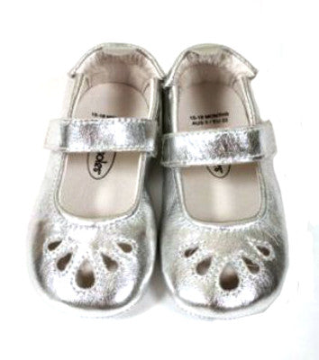 Petal Ballet Flat Silver