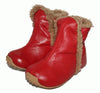 Red Winter Boots