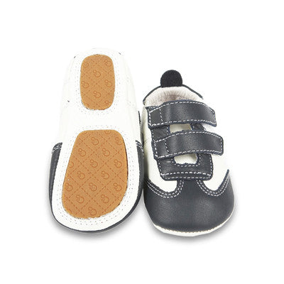 Slider Toddler shoe in Navy and White