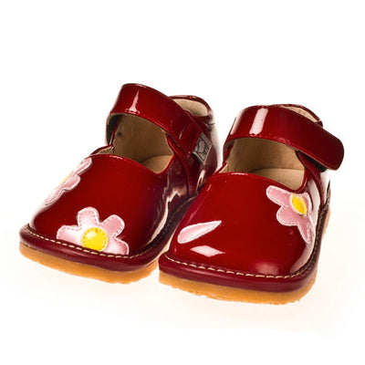 Sofia Flowered Sqeaky Shoes