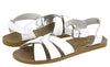 White Saltwater Sandals